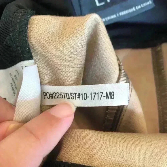 Women’s Lysse Snakeskin Textured Leggings Pull on Pants Size Medium - Picture 7 of 11